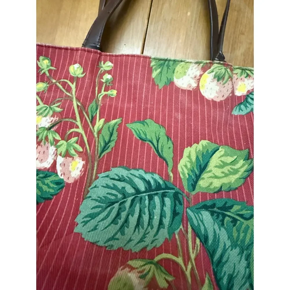 Vintage Marlo beaded strawberry cottagecore Y2K purse boho hippie artsy